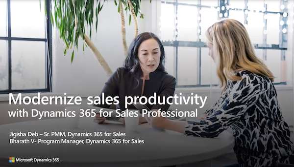 Modernize Your Sales Productivity in Hours, Not Days
