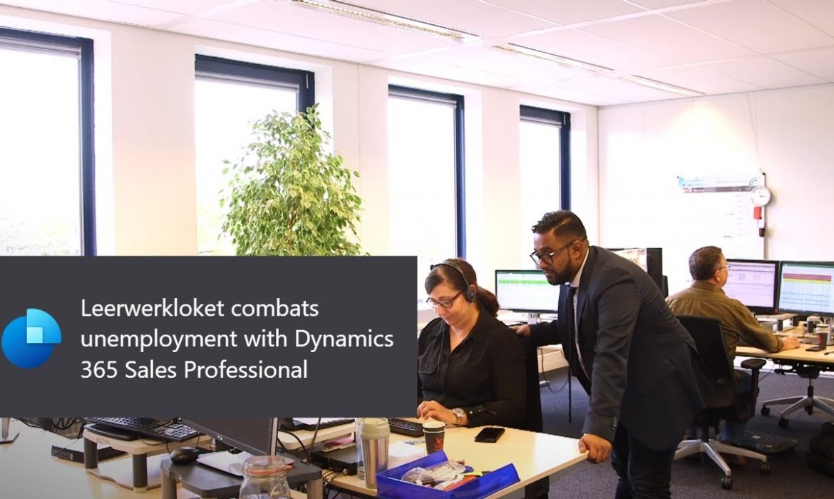 Leerwerkloket combats unemployment with Dynamics 365 Sales Professional