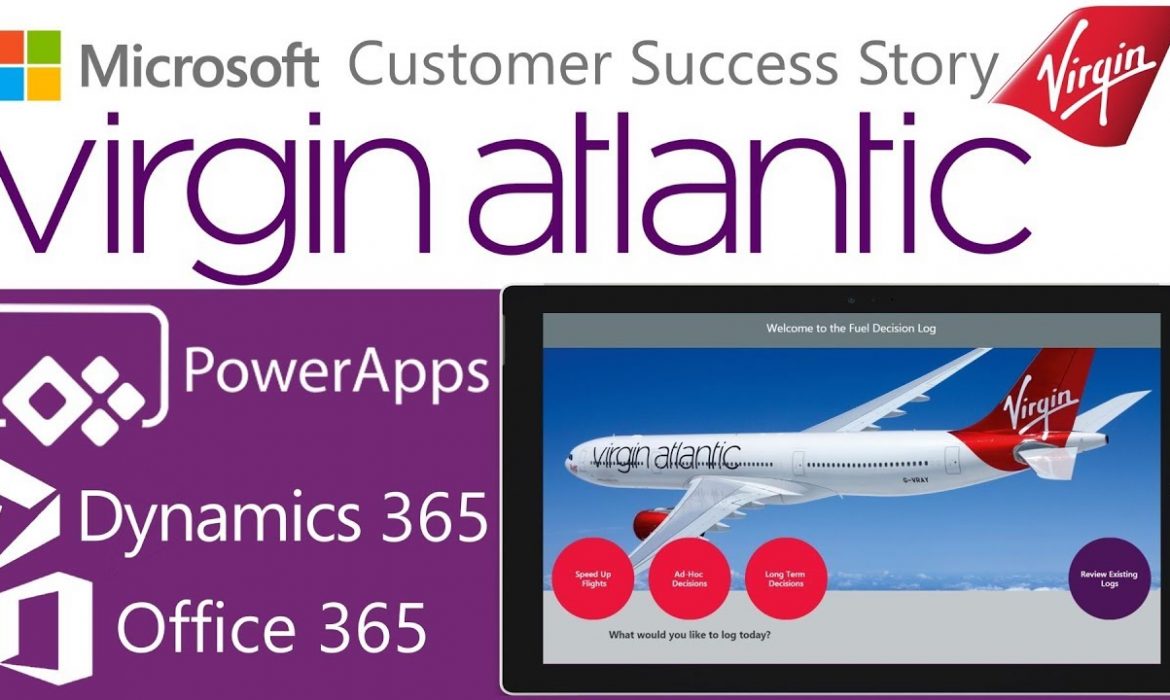 Virgin Atlantic improves internal customer service with Power BI and PowerApps