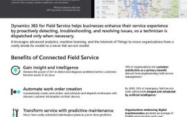 Redefine service through Connected Field Service