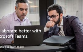 Collaborate better with Microsoft Teams. Subscribe to learn more.
