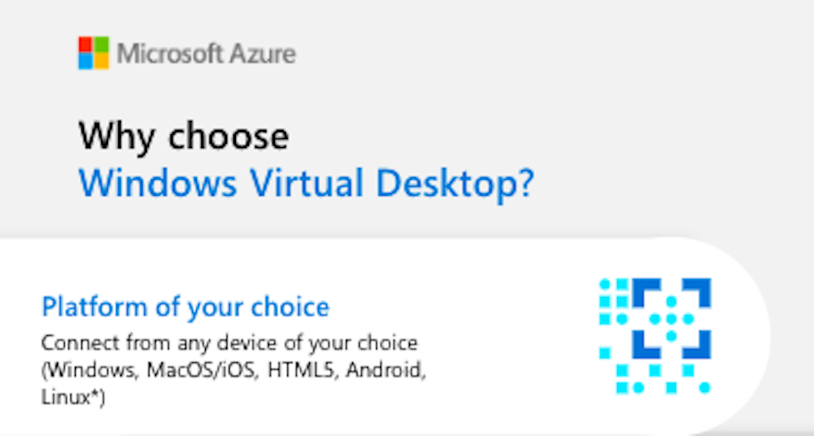 Why Windows Virtual Desktop
