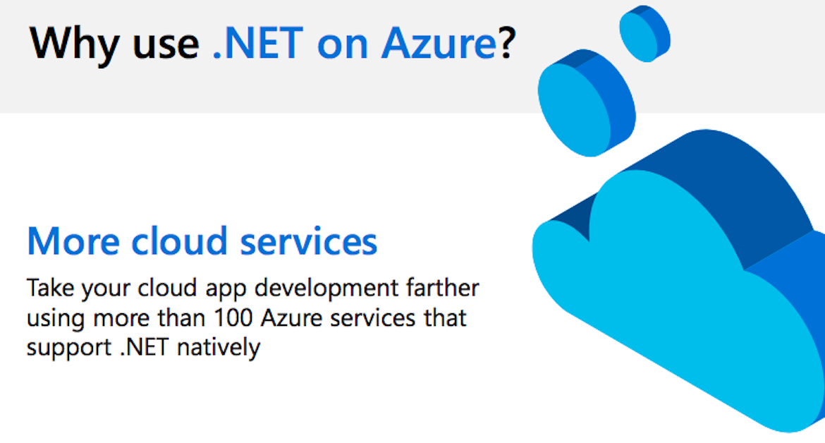 Why use .NET on Azure?