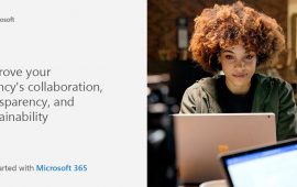 Improve your agency’s collaboration, transparency, and sustainability. Get started with Microsoft 365.