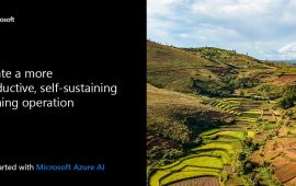 Create a more-productive, self-sustaining farm. Get started with Microsoft Azure AI.