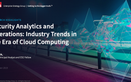 Security Analytics and Operations: Industry Trends in the Era of Cloud Computing