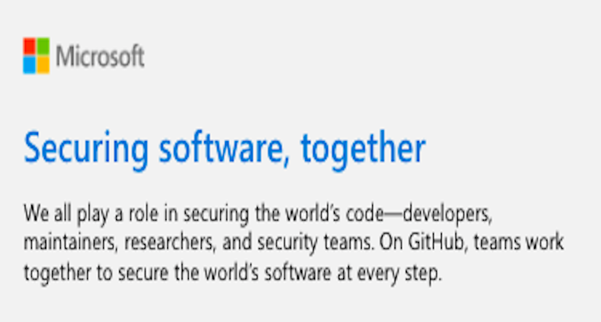 Securing software, together