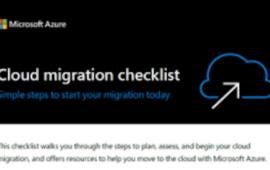 Cloud Migration Checklist: Simple steps to start your migration today